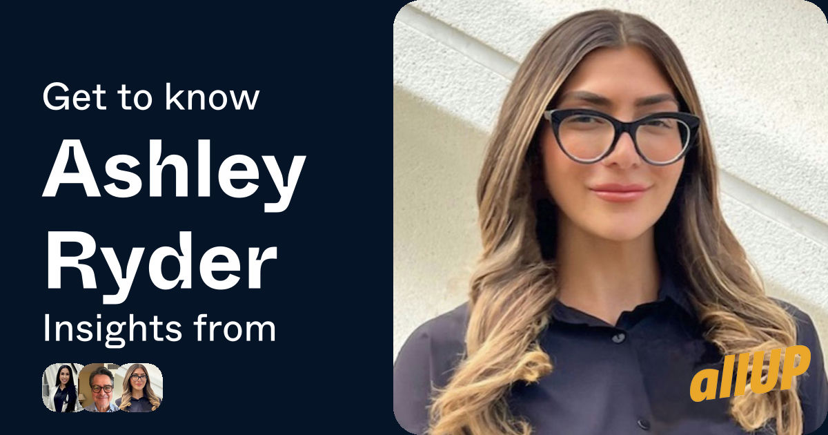 Ashley Ryder's Profile - allUP